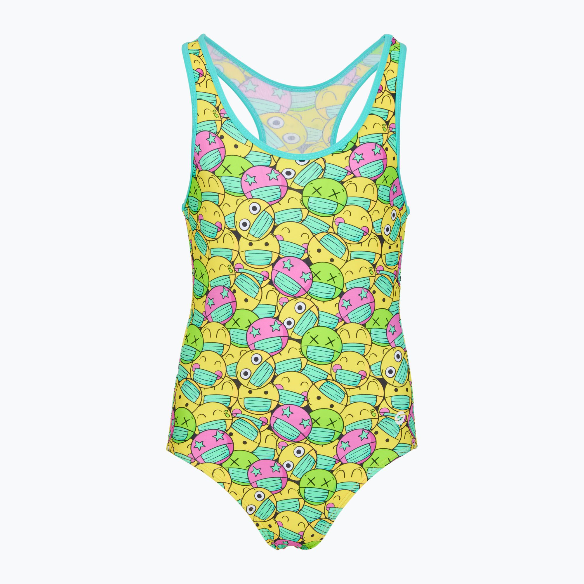 9 Ras Face Детски цял бански костюм RAS Face Classic Back multicolour (T01375 ...