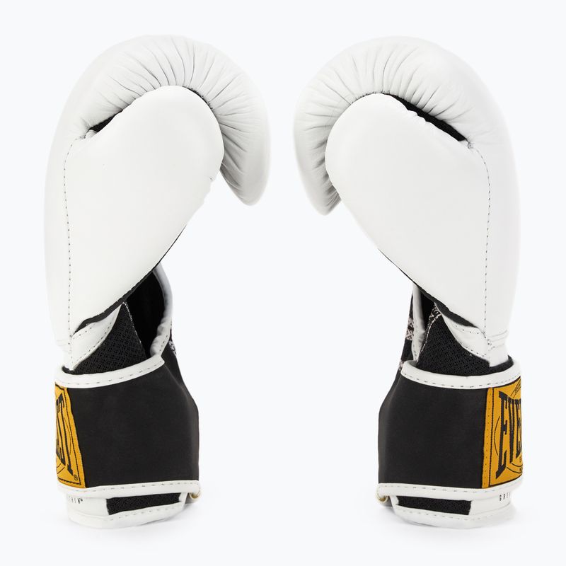 Боксови ръкавици Everlast 1910 Classic white 3