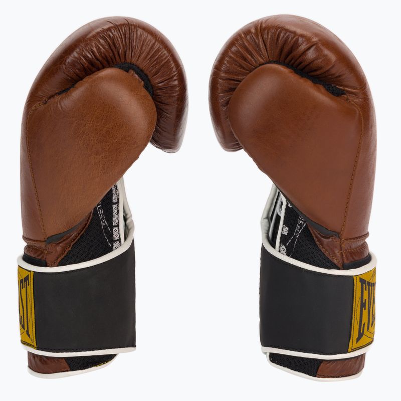 EVERLAST 1910 Класически кафяви боксови ръкавици EV1910 4
