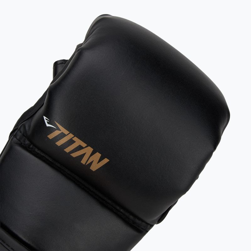 Everlast Titan Hybrid черни граплинг ръкавици 4