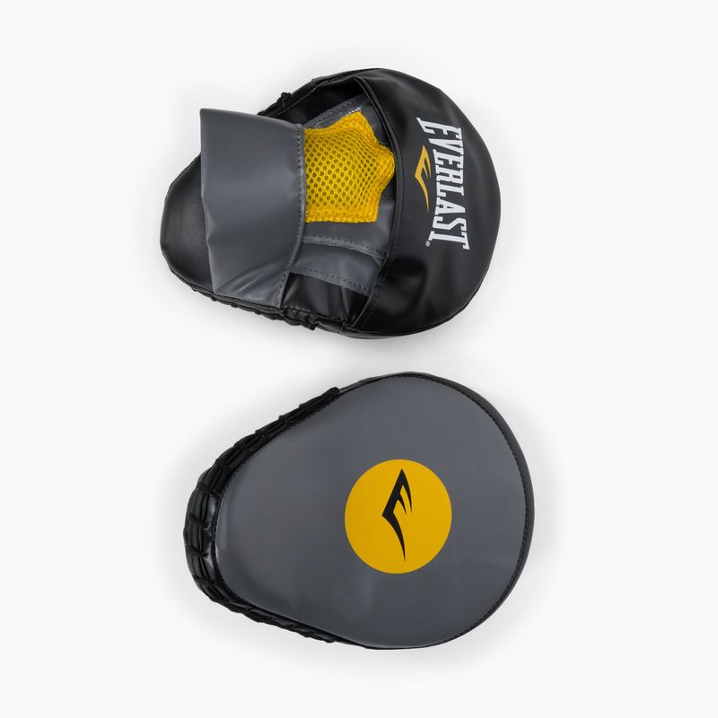 EVERLAST Lea Punch Mantis сиви кожени тренировъчни дискове EV4910 2