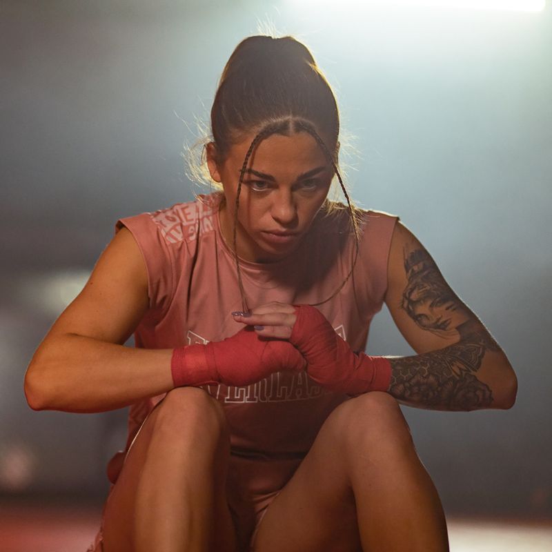 Боксов бинт Everlast 300 cm red 2