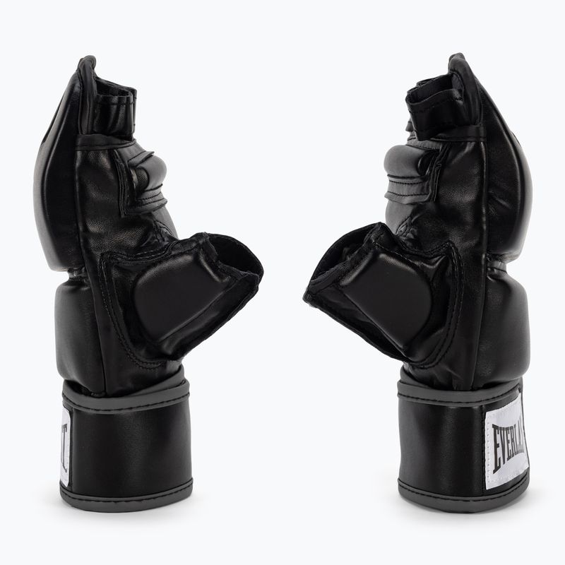 Мъжки граплинг ръкавици с палец EVERLAST MMA ръкавици черни EV7562 4
