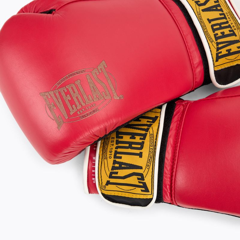 Боксови ръкавици Everlast 1910 Classic Pro red 5