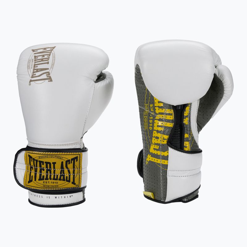 Боксови ръкавици EVERLAST 1910 Classic Pro white EV1910 3