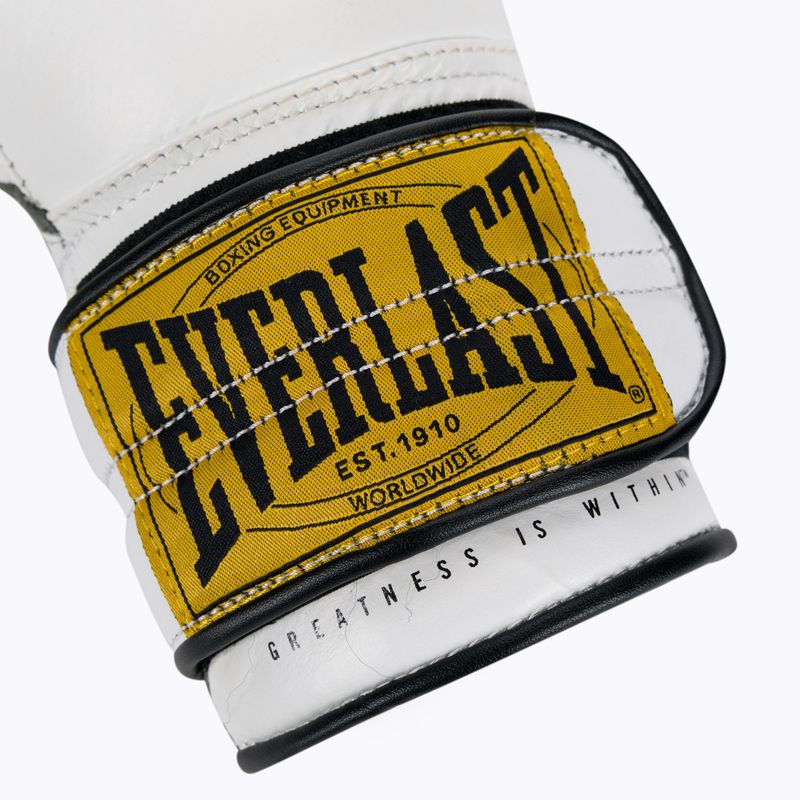 Боксови ръкавици EVERLAST 1910 Classic Pro white EV1910 5