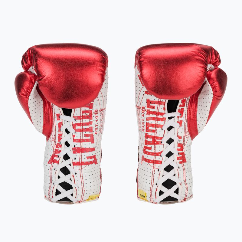 Боксови ръкавици Everlast Fight Leather red 3