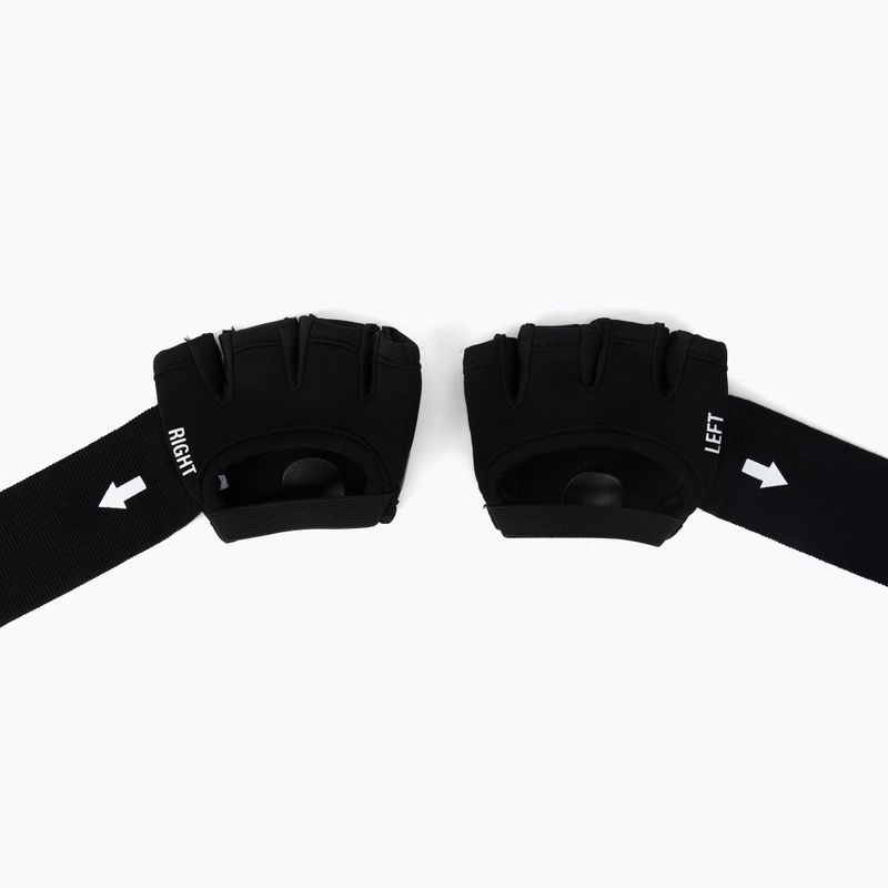 EVERLAST 4345 черни гел ръкавици с лента EV4345 2