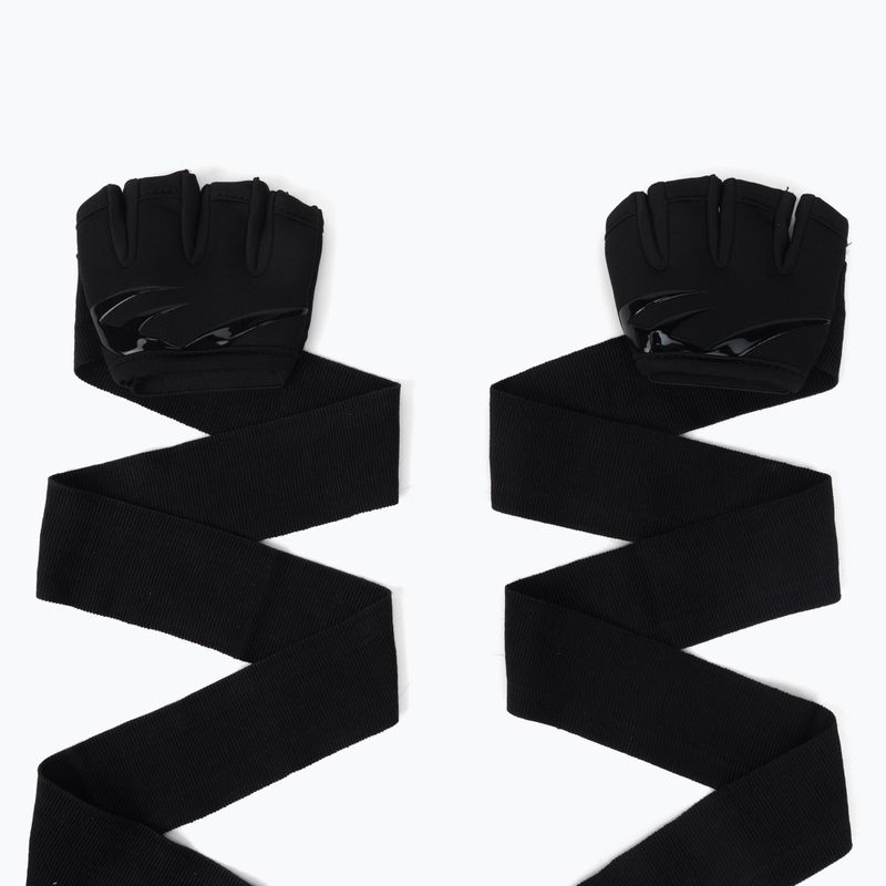 EVERLAST 4345 черни гел ръкавици с лента EV4345 5