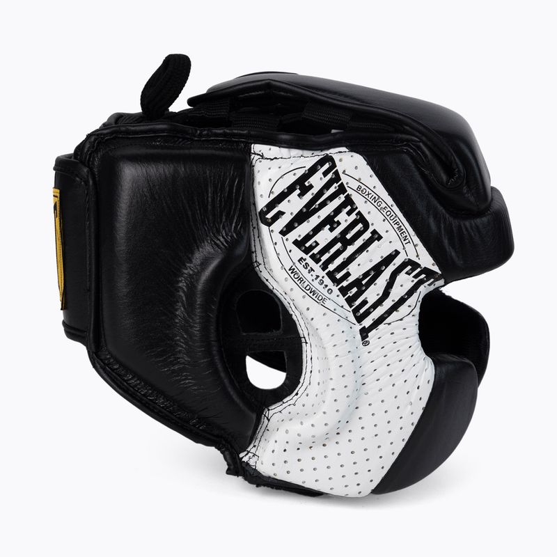 Мъжка боксова каска EVERLAST Leather 1910 black EV4820 2