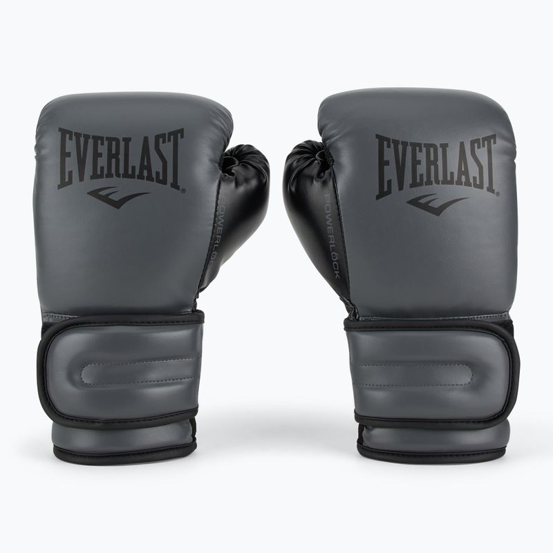 Боксови ръкавици Everlast Powerlock 2 charocal 2