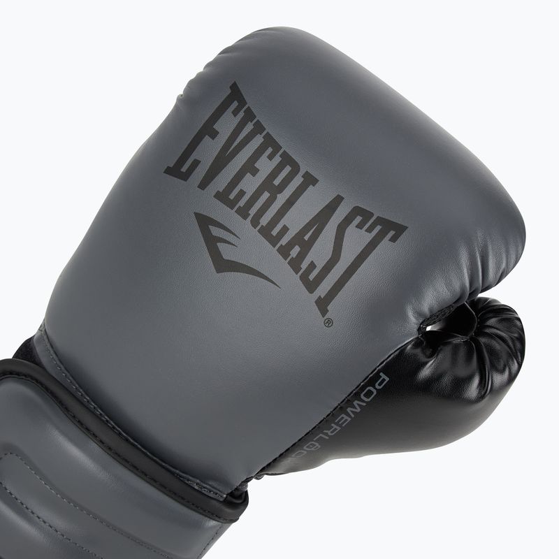 Боксови ръкавици Everlast Powerlock 2 charocal 5