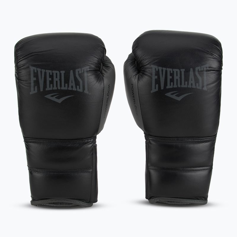 Боксови ръкавици Everlast Powerlock 2 Laced Pro Training black 2