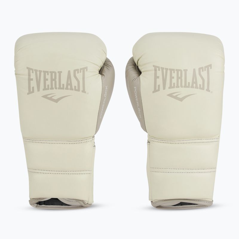 Боксови ръкавици Everlast Powerlock 2 Laced Pro Training white 2