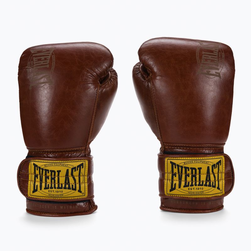 Боксови ръкавици EVERLAST 1910 Classic Pro Brown EV1910PRO