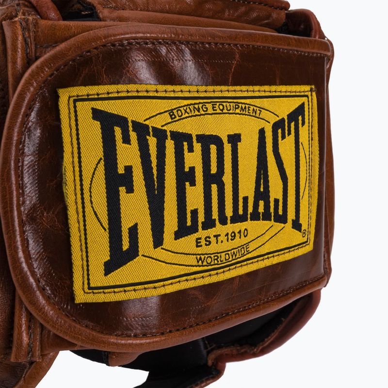 Everlast 1910 PRO кафява боксова каска 4660 4