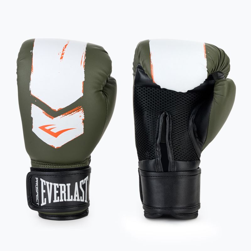 Боксови ръкавици Everlast Prospect 2 green/white 3