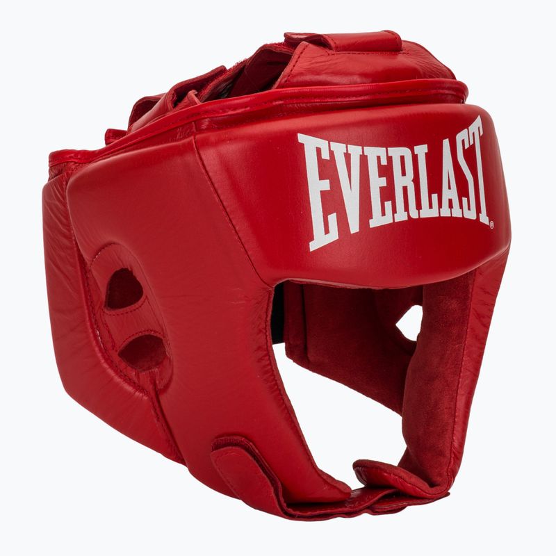 Боксьорска каска Everlast Amateur Competition Headgear red