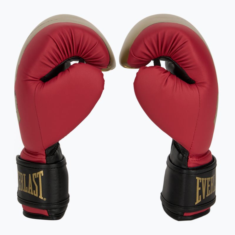 Everlast Prospect 2 боксов комплект каска + щитове + ръкавици червено/златно 4
