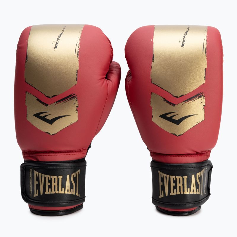 Боксов комплект Everlast Prospect 2 Heavy Bag red/gold 6