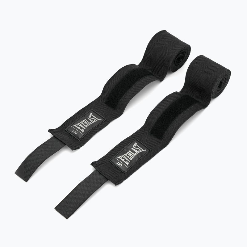 Боксови бандажи Everlast 305 cm black 2