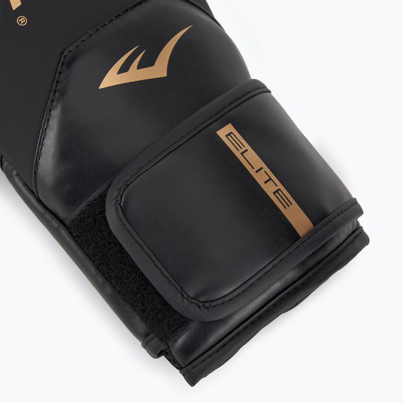 Боксови ръкавици Everlast Pro Style Elite 2 black/gold 6