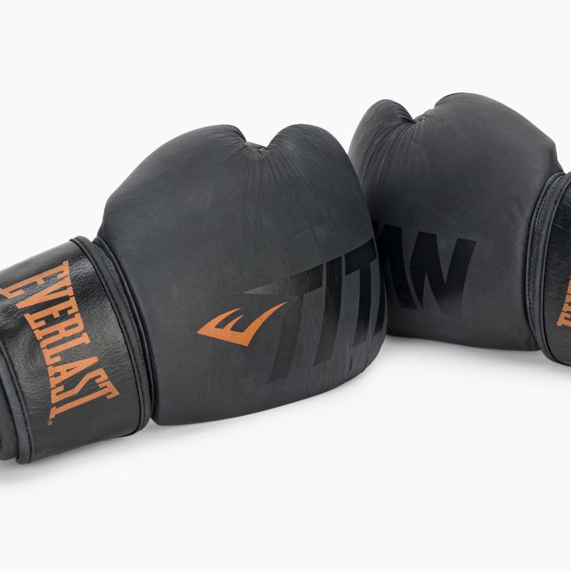 Боксови ръкавици Everlast Muay Thai – TITAN black 7