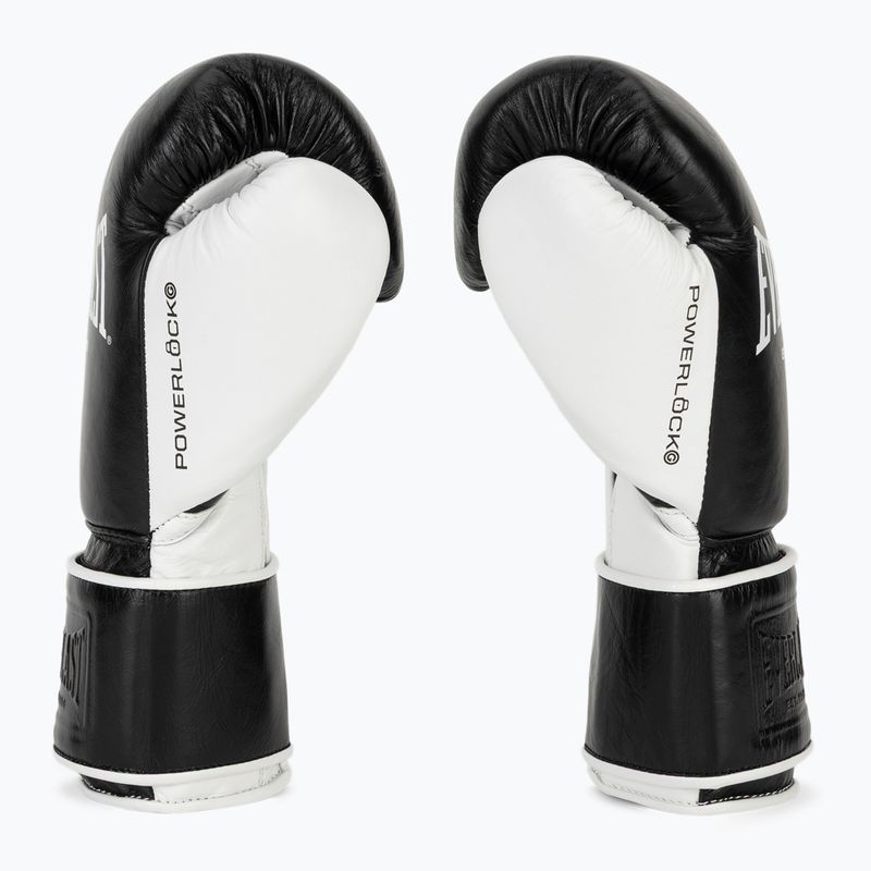 Боксьорски ръкавици Everlast Powerlock Pro OG H&L black/white 4