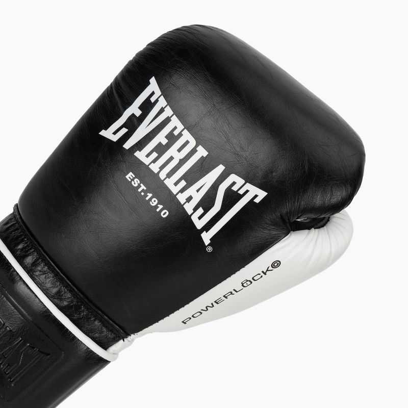 Боксьорски ръкавици Everlast Powerlock Pro OG H&L black/white 5