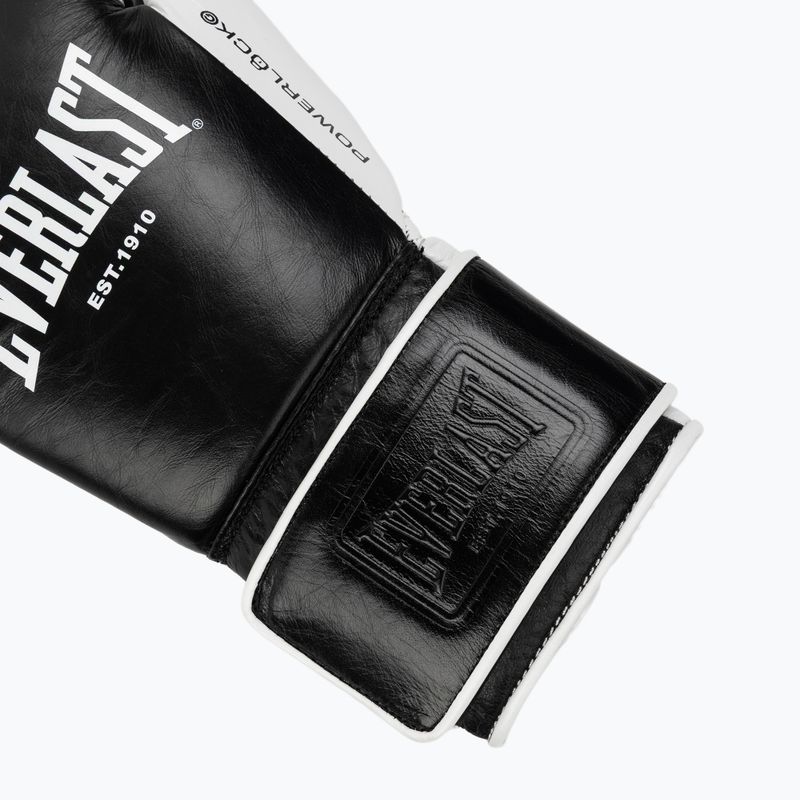 Боксьорски ръкавици Everlast Powerlock Pro OG H&L black/white 6