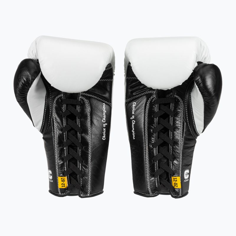 Боксьорски ръкавици Everlast Powerlock Pro OG Laced white/black 3