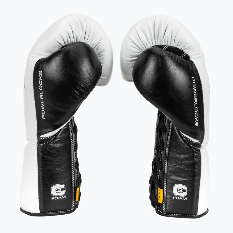 Боксьорски ръкавици Everlast Powerlock Pro OG Laced white/black 4
