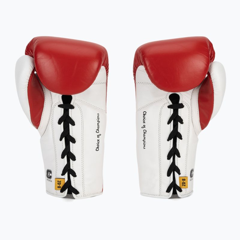 Боксьорски ръкавици Everlast Powerlock OG Pro Fight red/white 3