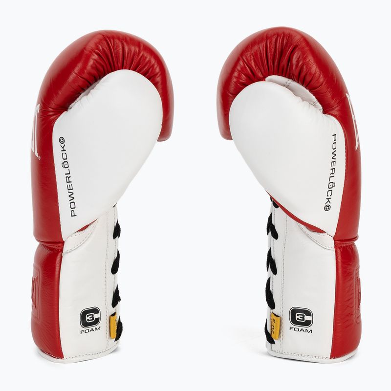 Боксьорски ръкавици Everlast Powerlock OG Pro Fight red/white 4