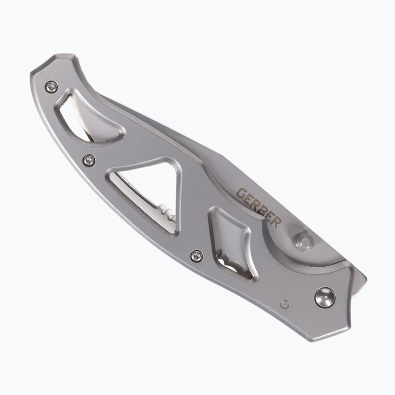 Gerber Paraframe II Folder назъбен сребърен туристически нож 31-003619 2