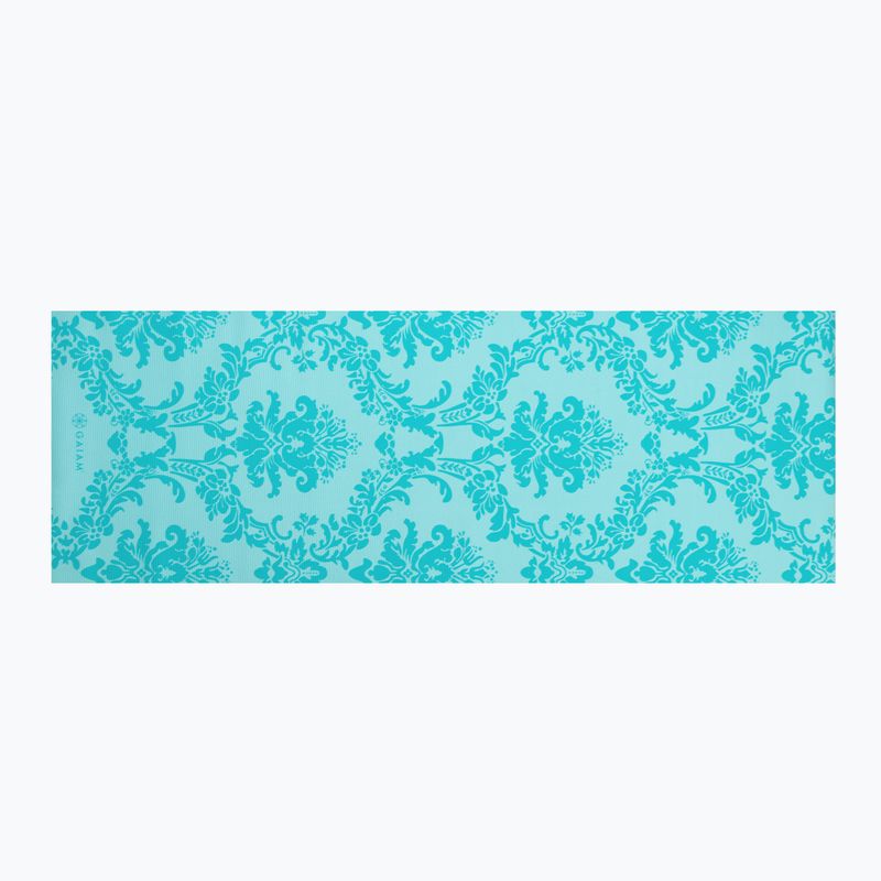 Килимче за йога Gaiam Neo Baroqu 4 мм зелено 58022 2