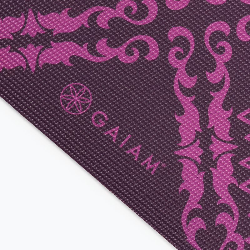 Килимче за йога Gaiam Inner Peace 6 мм розово 62279 3