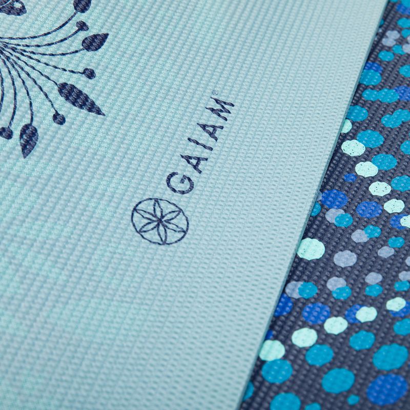 Килимче за йога Gaiam Mystic 6 мм, синьо 62899 5