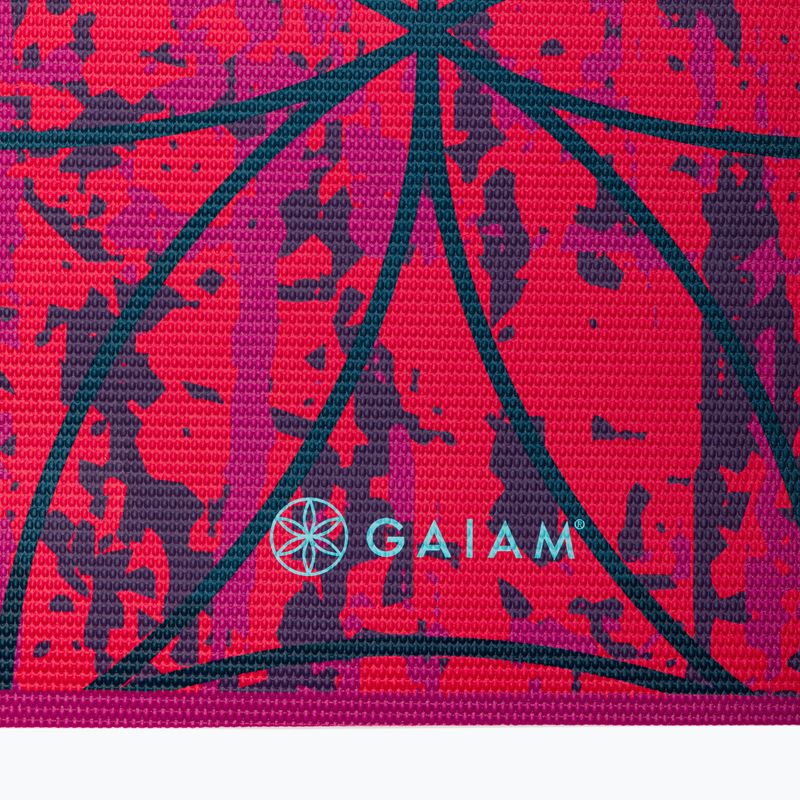 Килимче за йога Gaiam Radience 6 мм розово 63491 3