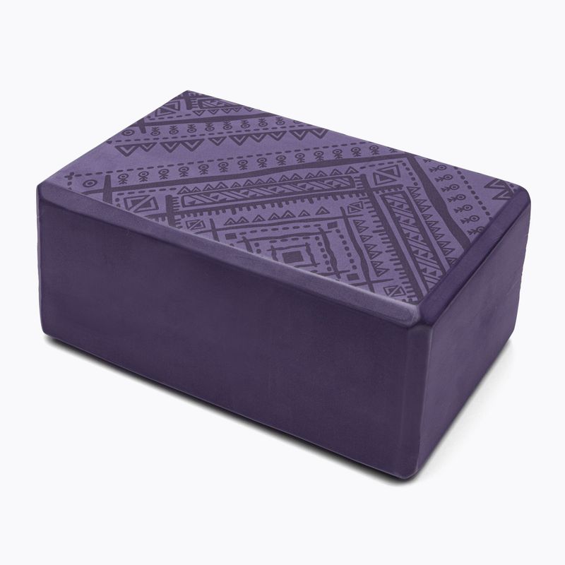 Куб за йога Gaiam лилав 63682
