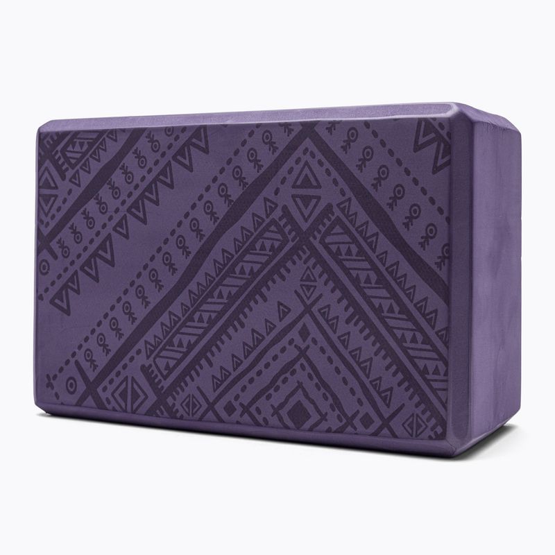 Куб за йога Gaiam лилав 63682 3