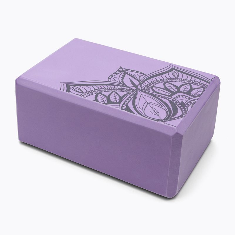 Куб за йога Gaiam лилав 63748