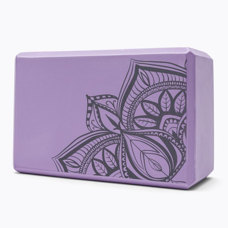 Куб за йога Gaiam лилав 63748 3