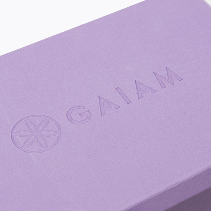 Куб за йога Gaiam лилав 63748 8
