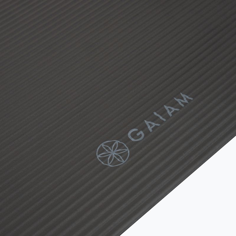 Постелка за йога Gaiam Fitness Black 2