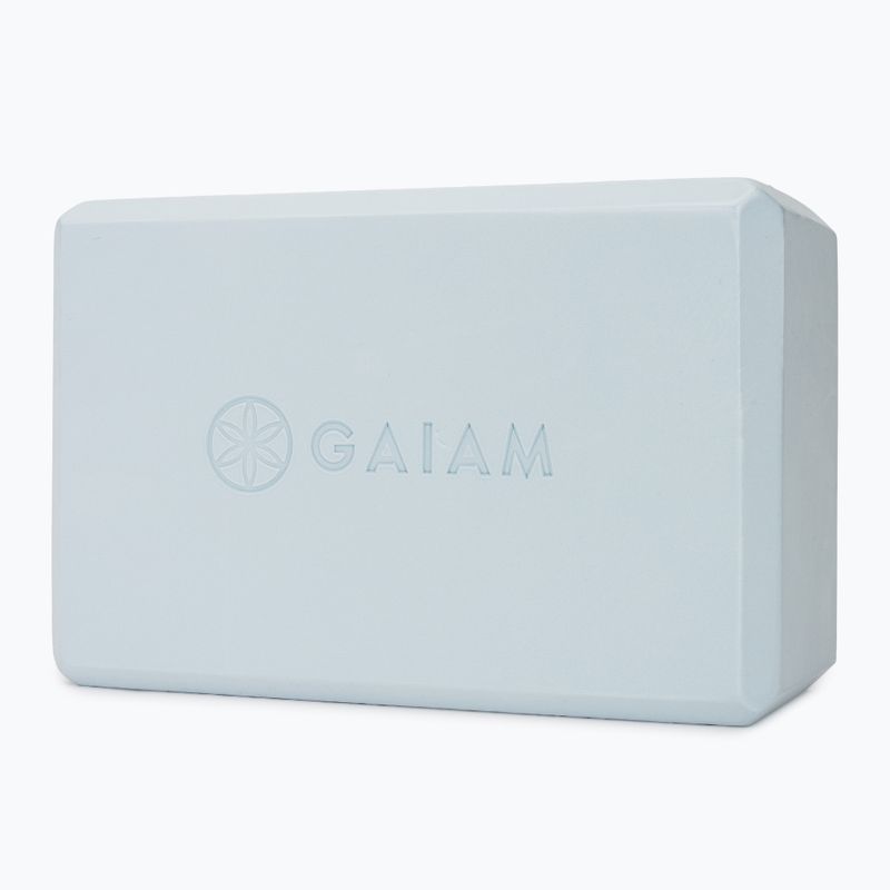 Куб за йога  Gaiam Lakeside Point blue 2