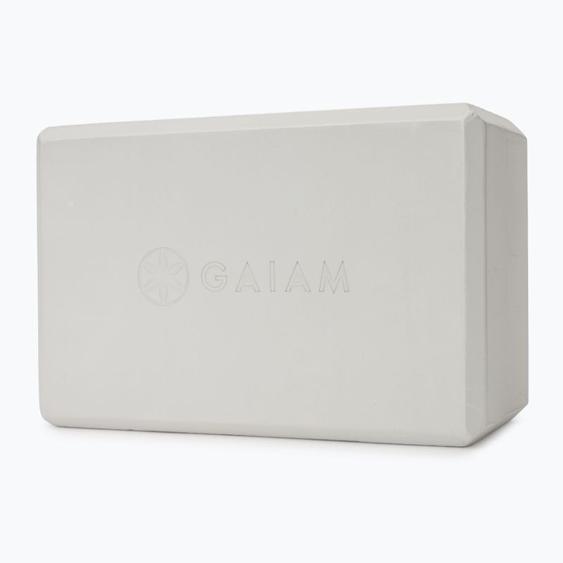 Куб за йога  Gaiam Yoga sustained grey 2