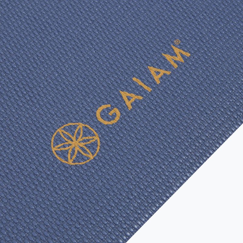 Постелка за йога Gaiam Yoga Printed indigo 2