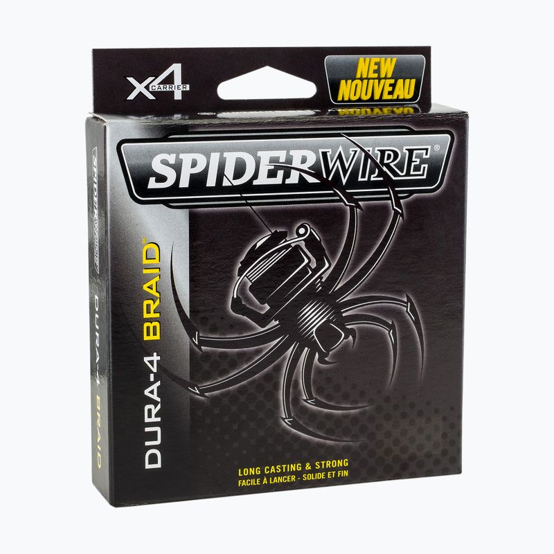 SpiderWire Dura 4 жълта спинингова оплетка 1450404