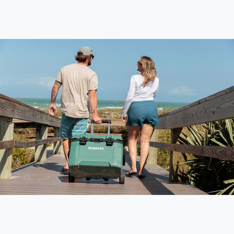 Туристически хладилник Igloo Trailmate 52 Roller 49 l spruce/obsidian gray 3